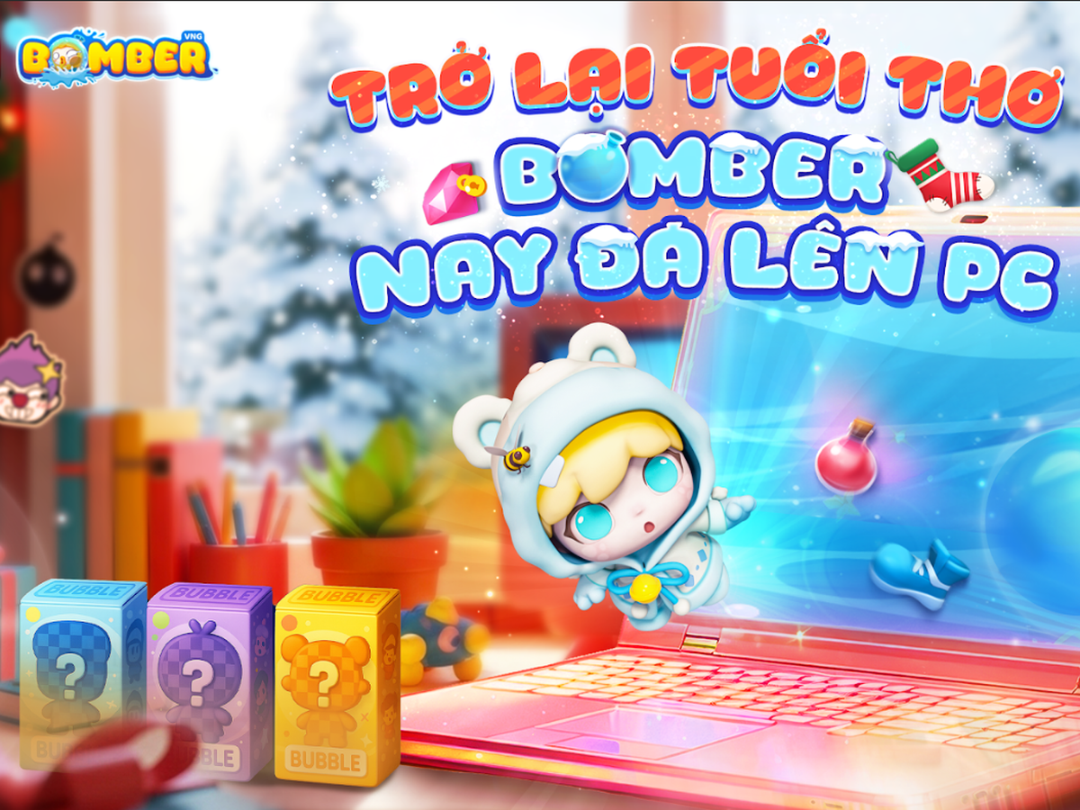 Bomber PC chính thức ra mắt: tái sinh ký ức Boom Online, rinh ngay skin FREE độc quyền