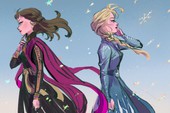 Chị em "Nữ hoàng băng giá" Elsa trong Frozen lột xác từ diện mạo tới tính cách qua nét vẽ của fan