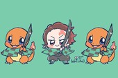 Nếu về chung 1 nhà, dàn nhân vật Kimetsu no Yaiba sẽ phù hợp với Pokemon nào?