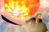 One Piece Stampede: Mãn nhãn trước phân cảnh Zoro ngầu "bá cháy" chém đôi thiên thạch của Hổ Tím Fujitora