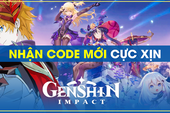 Nhanh tay nhận ngay code mới siêu thơm của Genshin Impact