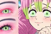 Bí kíp hóa trang mắt "sao y bản chính" các nhân vật trong anime Kimetsu no Yaiba