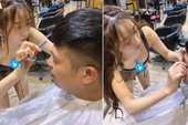 Cộng đồng mạng ngỡ ngàng trước hot girl cắt tóc cực phẩm: "Thế này thì chắc một tuần đi cắt một lần mất"