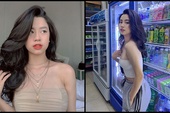 Netizen xứ Trung trầm trồ trước ngoại hình xuất sắc của "Hot girl tạp hóa" Việt