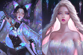 Công chúa Disney và dàn nhân vật anime đẹp lung linh qua loạt fan art đậm chất huyền huyễn