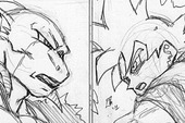 Hé lộ bản phác thảo manga Dragon Ball Super chương 59: Goku dùng Bản năng vô cực tấn công Moro