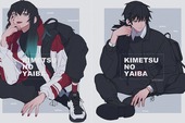 Lạ lẫm khi ngắm dàn nhân vật Kimetsu no Yaiba bất ngờ ăn mặc theo phong cách trẻ trung sành điệu