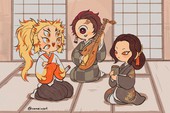 Kimetsu no Yaiba: Viêm trụ Rengoku vừa lạnh lùng điển trai, vừa đáng yêu hết nấc qua loạt fan art đẹp mắt