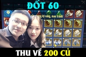 Đại gia Vệ Thần đốt tiền trong đêm khiến con dân nín thở: 5 phút 60 triệu, thu về 200 củ kèm "cực phẩm item" chưa ai có