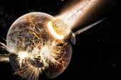 [Việt Sub] Điều gì sẽ xảy ra với Trái Đất nếu sao chổi "tử thần" Halley lao thẳng vào Mặt Trăng?