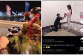 Giật trộm hoa từ người đi đường mang tỏ tình bạn gái rồi thản nhiên khoe trên trang cá nhân, anh chàng xăm trổ nhận cả rổ gạch đá từ phía cộng đồng mạng