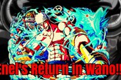 One Piece: Chẳng còn liên quan gì đến mạch truyện nhưng "thánh nhọ" Enel vẫn được "gọi hồn" tại Wano quốc