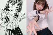 Anime chưa ra mắt, các fan đã thi nhau cosplay nữ waifu dễ thương Akebi trong siêu phẩm đầu năm 2022