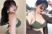 Sở hữu vòng một siêu đẹp, hot girl Việt 2k2 khiến dân tình xôn xao, đổ xô đi tìm info