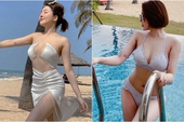 Khoe ảnh nóng bỏng với bikini trên biển, Trâm Anh khiến CĐM phải bỏng mắt, hết lời khen ngợi nhan sắc