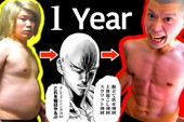 Mơ mộng "đấm phát chết luôn" như One Punch Man, nam YouTuber dày công giảm cân, cạo đầu, luyện boxing suốt một năm cho giống "thần tượng"