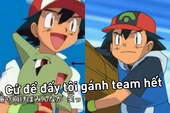 Không phải Pikachu hay Pokémon khác, Ash Ketchum mới chính là kẻ "gánh team" đúng nghĩa đen?