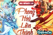 Mừng Big Update 5.0 - Phong Hỏa Liên Thành, Tân Minh Chủ tặng Giftcode siêu giá trị cho game thủ!