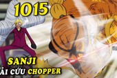 Thật bất ngờ, Sanji sử dụng Zoro làm "vũ khí" chiến đấu trong One Piece chap 1015