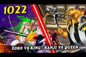 Sanji và Zoro tràn ngập facebook, fan One Piece phấn khích trước sự thể hiện của cặp đôi băng Mũ Rơm