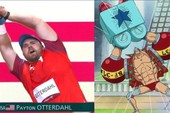 One Piece: Hết Luffy, giờ đến lượt Franky được vận động viên Olympic cosplay trên sóng trực tiếp