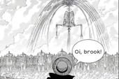 Các fan One Piece bàn tán sôi nổi về ảnh chế Brook thức tỉnh trái ác quỷ, khung hình gợi nhớ tới Attack on Titan