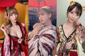 Ngắm loạt mỹ nhân 18+ Nhật Bản trong trang phục truyền thống đầu năm