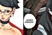 Boruto: Uchiha Sarada dùng Mangekyo Sharingan đối mặt với bản sao của Sasuke