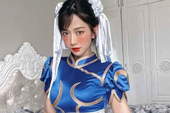 Khoe màn cosplay Natalya, Lê Bống khiến fan xót xa