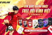 Bày tỏ niềm tự hào ngày Quốc Khánh FC Online tặng miễn phí người chơi trọn đội hình cầu thủ Việt