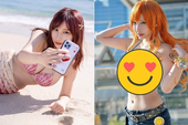 Cosplay nhân vật game One Piece, nàng hot girl nổi tiếng bất ngờ, thêm hàng ngàn theo dõi