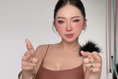 Hoa mắt với chiếc váy siêu mỏng của hot TikToker 1,4 triệu follow
