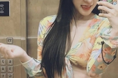 Thêm một nữ MC gợi cảm gia nhập đường đua bikini, lần đầu diện đồ hở bạo đến vậy!