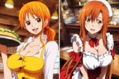 AI phù phép loạt mỹ nhân anime nổi tiếng thành những "nàng hầu" nóng bỏng