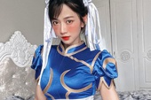 AI "tái sinh" Chun-li cực nóng bỏng, ngắm ảnh nhớ ngay về phiên bản Lê Bống từng cosplay "hot" chẳng kém!