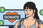 Nữ streamer nổi tiếng bất chấp tất cả để nhận donate: Khi giá trị đạo đức bị xem nhẹ hơn ma lực đồng tiền