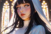 Hinata "thăng hoa" nhan sắc thành cô dâu kiều diễm: Khi AI hiện thực hóa giấc mơ của fan Naruto