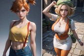 AI biến dàn "mỹ nhân" Pokémon thành mỹ nữ nóng bỏng, khoe trọn vòng eo con kiến