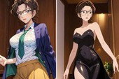AI tái hiện vẻ đẹp của Eri Kisaki, nhan sắc gái một con khiến fan Conan "trông mòn con mắt"