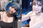 Nữ YouTuber gây sốt khi vừa ngâm mình trong onsen vừa chơi game, bị chỉ trích chiêu trò câu view