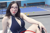 Ăn mặc hở hang trên sân Pickleball, hot girl khiến cộng đồng mạng lại được một phen phẫn nộ