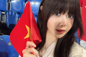 Cận cảnh nhan sắc của hot girl cổ vũ U23 Việt Nam đang hot nhất trên MXH