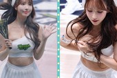 Bất ngờ gặp sự cố trang phục trên sân khấu, Yua Mikami vẫn thể hiện bản lĩnh, fan khen ngợi không ngớt
