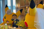 Cặp đôi Nhật Bản gây sốt với đám cưới phong cách Pokémon "độc nhất vô nhị"