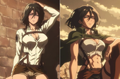 Ngắm trọn bộ ảnh Mikasa Ackerman: Nữ chiến binh quả cảm, cool ngầu bậc nhất Attack On Titan
