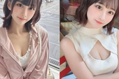 Đi dạo biển trong trang phục "mát mẻ", hot girl xinh đẹp gặp sự cố khó đỡ, vội mua thêm áo khoác