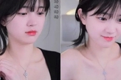 Tự chỉnh sửa trang phục trên sóng, nữ streamer "vô tình" cắt nhầm dây áo ngực, bị chỉ trích chiêu trò