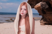 "Hô biến" Đảo Lý Sơn Việt Nam "lên ảnh" đẹp như phim, hot girl xinh đẹp khiến CĐM thích thú