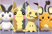 Từ Pikablue đến bóng ma Mimikyu: Xếp hạng các "bản sao Pikachu" đình đám nhất lịch sử Pokémon