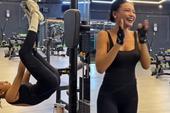Nữ gymer "đu trend" Người nhện, tạo dáng kinh điển "hút view"